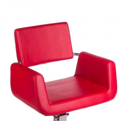 Hairdressing chair PROFESSIONAL HAIRDRESSING CHAIR VITO II HELSINKI RED 1