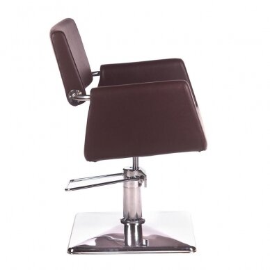 Парикмахерское кресло PROFESSIONAL HAIRDRESSING CHAIR VITO II HELSINKI BROWN 3