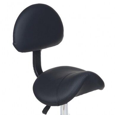 Beautician stool BY-8373 Black 2