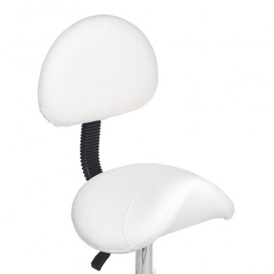 Beautician stool BY-8373 White 2