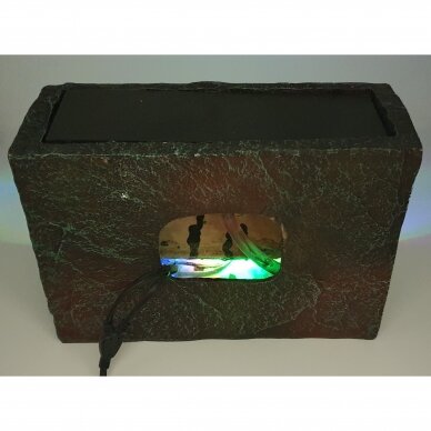 Purskkaev LED-valgustusega tuppa ROCK 19.5cm 3