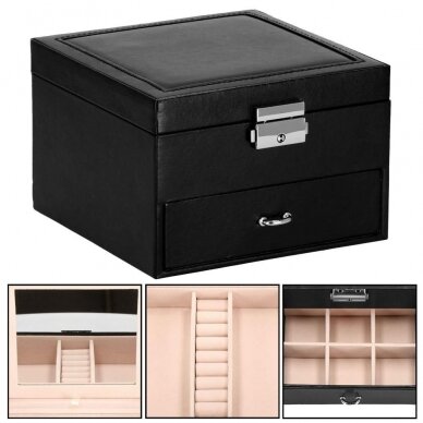 Jewellery box Secret Elegance Black 3