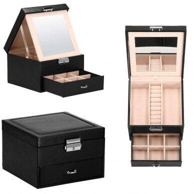 Jewellery box Secret Elegance Black 4