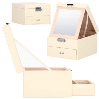 Jewellery box Secret Elegance Cream 1