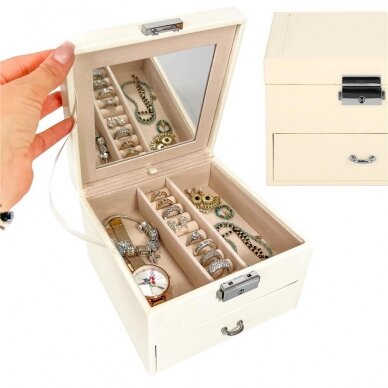 Jewellery box Secret Elegance Cream 4