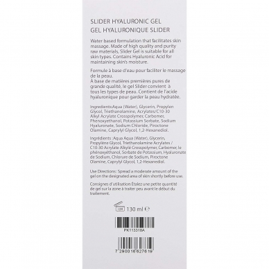 Drėkinantis gelis Silk'n Slider Hyaluronic Gel (130ml) 2