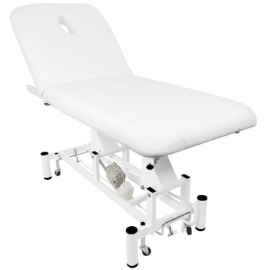 Elektryczny stół do masażu AZZURRO MASSAGE BED 1 MOTOR WHITE 1