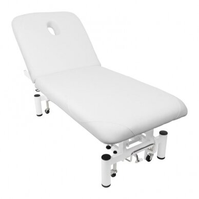 Elektriskās masāžas galds AZZURRO MASSAGE BED 1 MOTOR WHITE 2