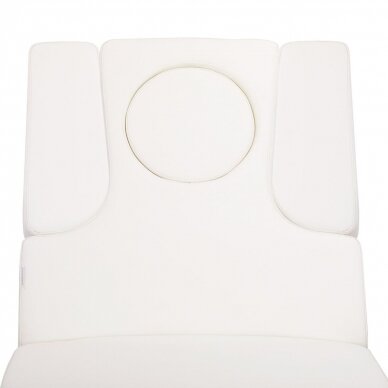 Electric massage table with lighting AZZURRO SPA SHINY WHITE 6