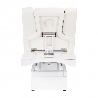 Electric massage table with lighting AZZURRO SPA SHINY WHITE 3