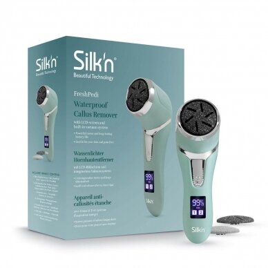 Sähköinen kantapään poisto Silk'n FreshPedi Mint