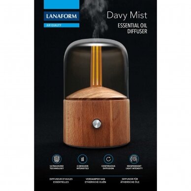 Ēterisko eļļu difuzors Lanaform Davy Mist 7