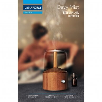 Eteerinen öljy difussor Lanaform Davy Mist 5