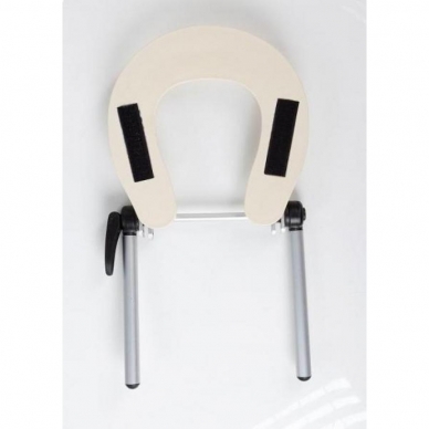 Massage table headrest Aluminium