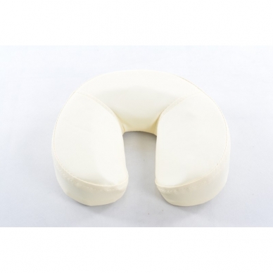 Massage table headrest cushion (Cream) 1