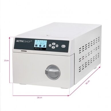 Sterylizator autoklaw LAFOMED LFSS03AA LCD 3L 2,9kw Class B (medical) 13