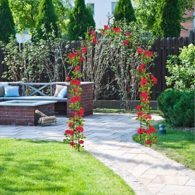 Flower arch - garden pergola metalic Duet 2