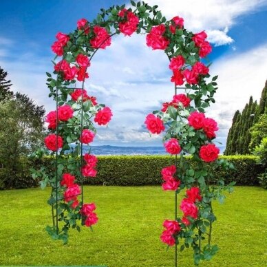 Blumenbogen - Metall Garten Pergola Sonet 1