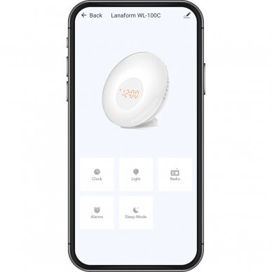 Viedā miega terapijas ierīce Lanaform WL‑100C 9