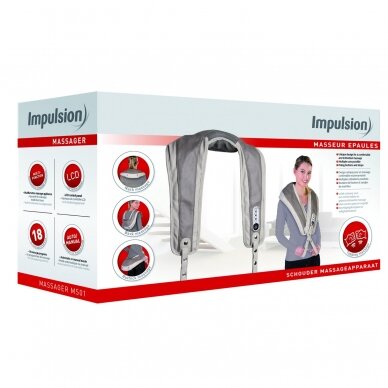 Nacken- und Rückenmassagegerät Impulsion Massager PRO 90W 2