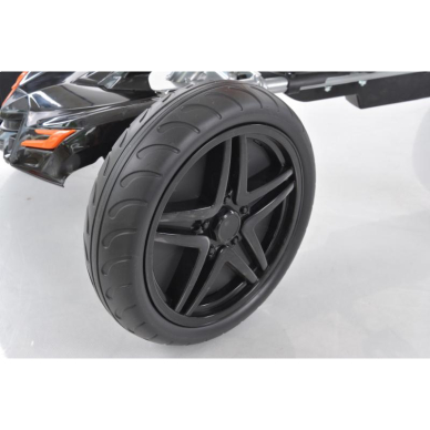 Kartingowy velomobil Gokart 1504 Black (dla dzieci w wieku 5-12 lat) 8