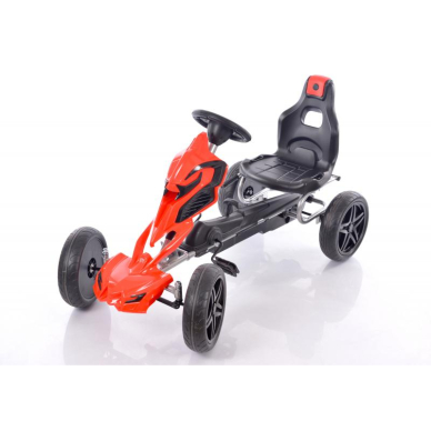 Kartingowy velomobil Gokart 1504 Red (dla dzieci w wieku 5-12 lat)