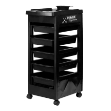 Hairdressing trolley Hair System 8-5 Black