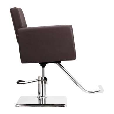 Fotel fryzjerski GABBIANO HAIRDRESSING CHAIR HELSINKI BROWN 1