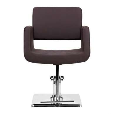 Hairdressing chair GABBIANO HAIRDRESSING CHAIR HELSINKI BROWN 2