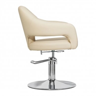 Hairdressing chair Gabbiano Parma Biege 2