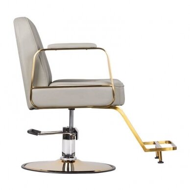 Hairdressing chair HAIR SYSTEM HAIRDRESSING CHAIR ACRI BIEGE GOLD 1