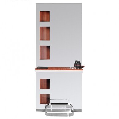 Hairdressing console with mirror Gabbiano B058 Cherry 4