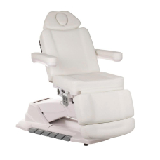 Cosmetology chair BR-6686 Electric 4 Motor Heating White