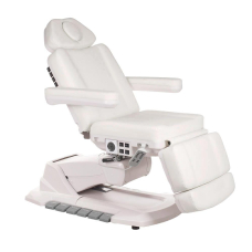 Cosmetology chair BR-6686 Electric 4 Motor Heating White