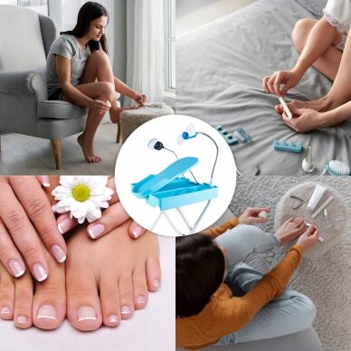 Footrest for pedicure at home BEAUTY NAILS 6