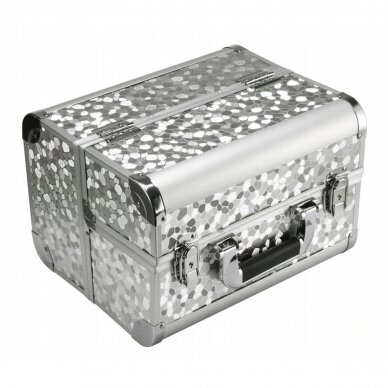 Cosmetics case Professional Style XL Silver 2