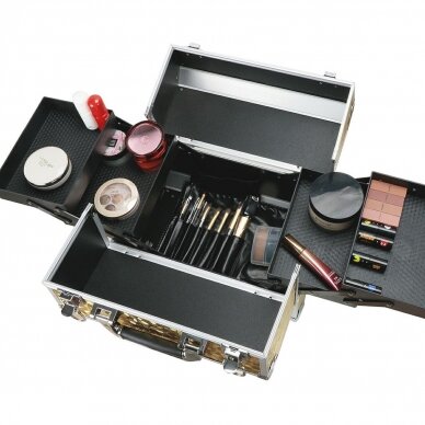 Cosmetic suitcase Professional Style XL Gold 3