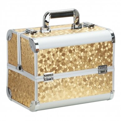 Cosmetic suitcase Professional Style XL Gold