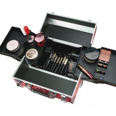 Cosmetic suitcase Professional Style XL Red 3