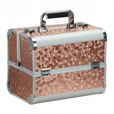 Cosmetic suitcase Elegant Style Brown