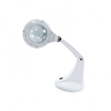 Cosmetology LED lamp with magnifying glass 4W (desktop standing)