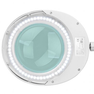 Kosmetyczna lampa LED z lupą ELEGANTE 60LED 5D 6W (mocowana do stołu) 1