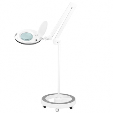 Cosmetology LED lamp with stand and magnifying glass 5D 10W