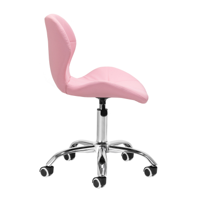 Beautician stool QS-06 Pink 2