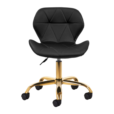 Beautician stool QS-06G Black 1