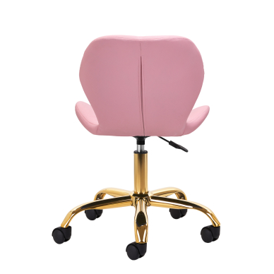 Taboret kosmetyczny QS-06G Pink 3