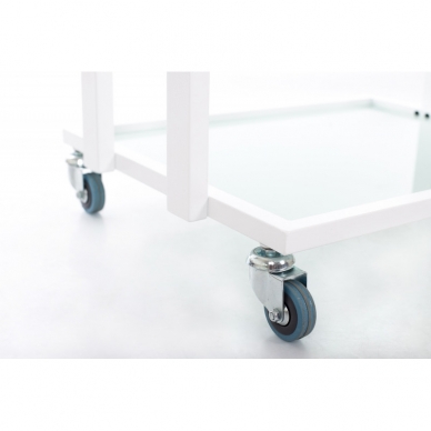 Cosmetology trolley (glass, 3 shelves) 9