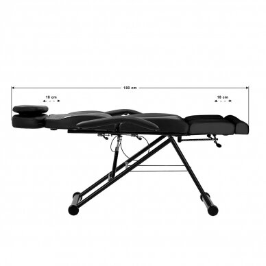 Cosmetology chair Azzurro 563S Pedi Black 17