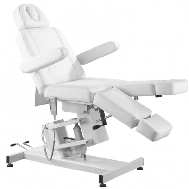 Cosmetology chair AZZURRO ELECTRIC PEDI WHITE