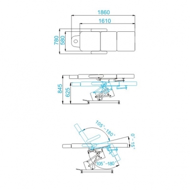 Kosmetoloogia tool AZZURRO 705 ELECTRIC WHITE 11